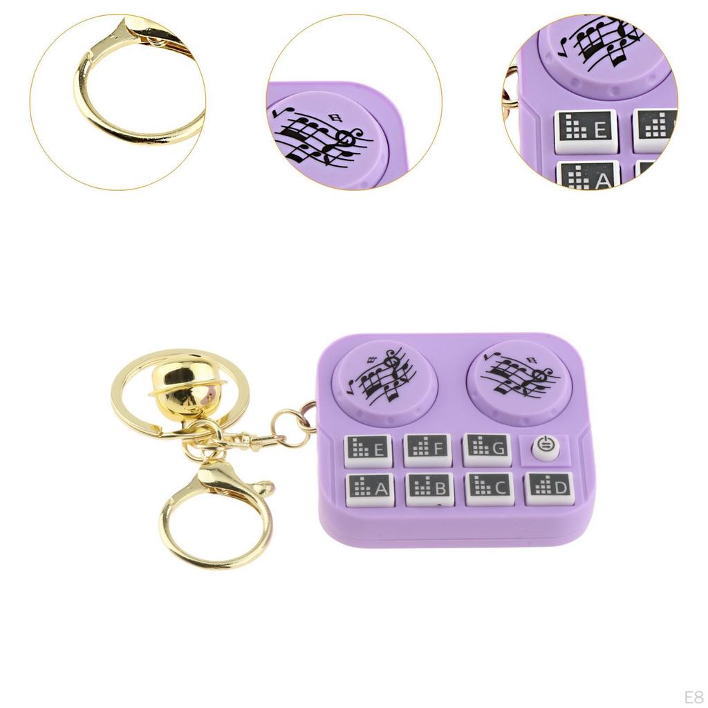 Подвеска для ключей DJ с подсветкой, декоративный музыкальный инструмент для музыки