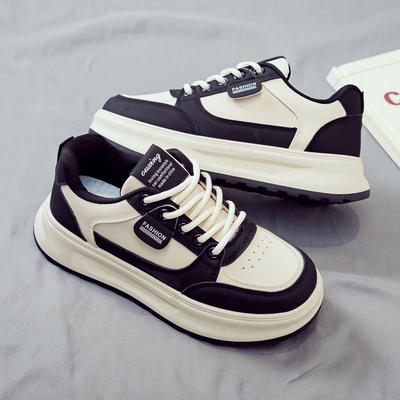 Весна новая маленькая белая обувь женская обувь универсальная спортивная толстая подошва обувь весна и осень