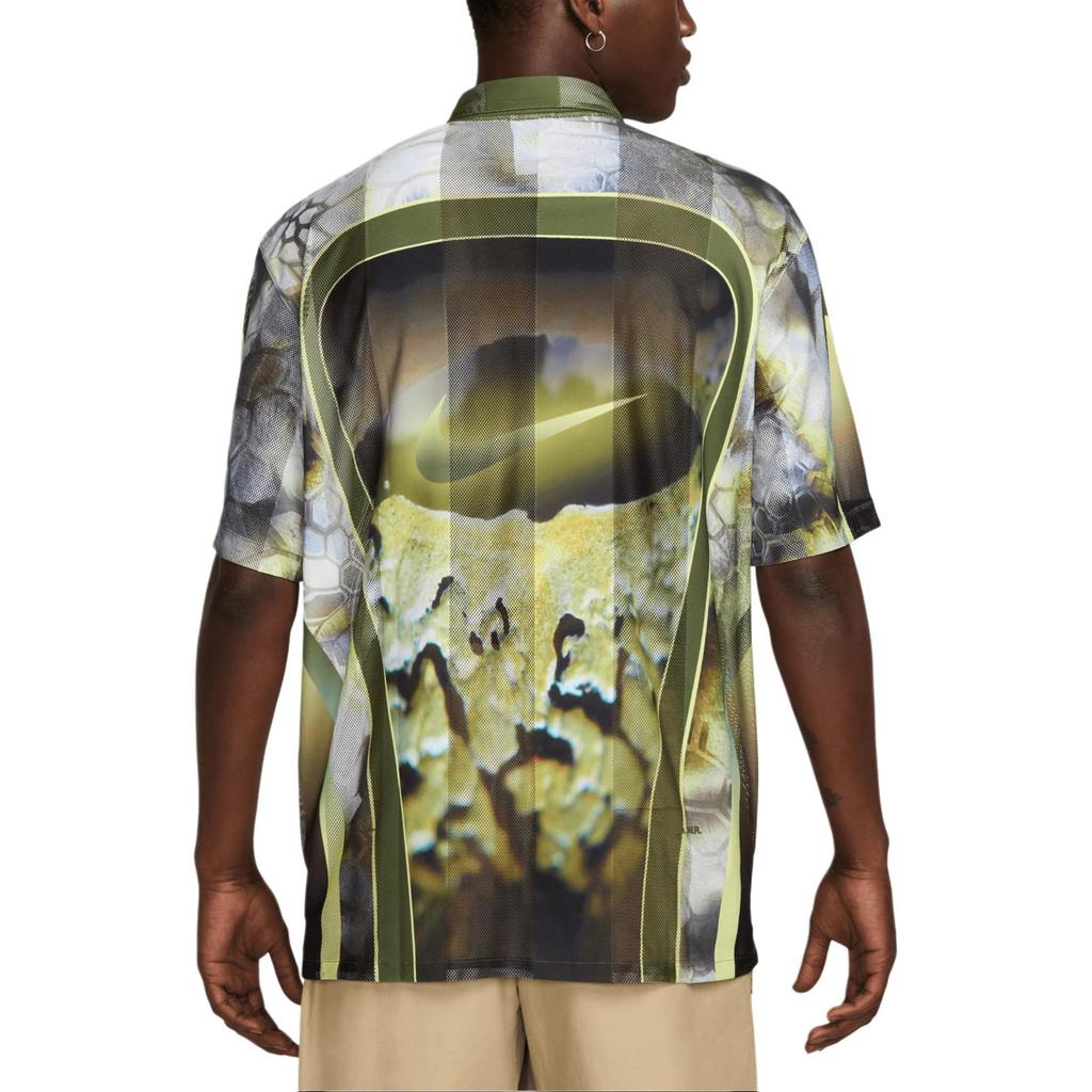 Nike X NOCTA Opal Tito Neeks Button Down Pilgrim/Oil Green/Black Мужская уличная одежда FV1939-378