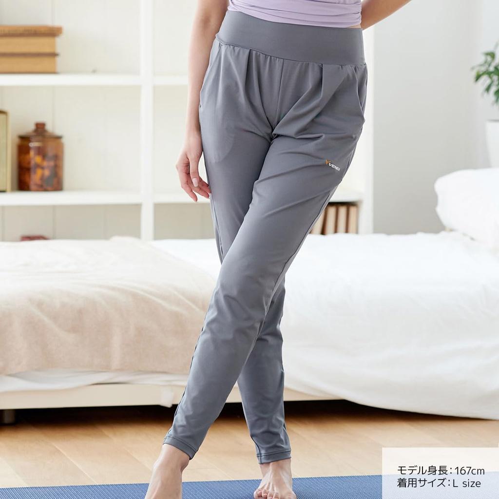 Venex Recovery Восстановление Йога Длинные Зауженные Размер 8102 Одежда, Одежда, Брюки, Женская, Угольный, M,