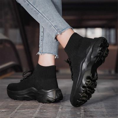 Модные зеленые туфли на красном каблуке для женщин Оксфорды на высоком каблуке Большого размера Ботинки Кроссовки Спортивные Тенниски Тенси Фабрика Повседневные