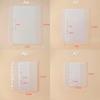 2pcs DIY Loose-Leaf Notebook Refill Paper PP Refill Spiral Page Binder Indexing Cards  Journal