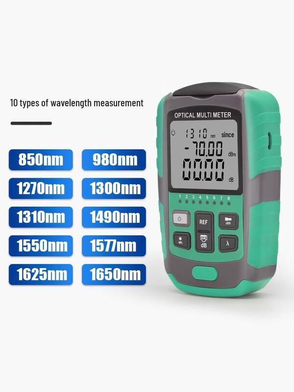 High-Precision Optical Power Meter with Integrated VFL