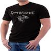 Evanescence Рок Металл Группа Логотип Fallen Мужская Футболка