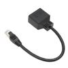 Кабель-удлинитель адаптера Ethernet RJ45 1 на 2 порта Отличная передача соединения Сплиттер