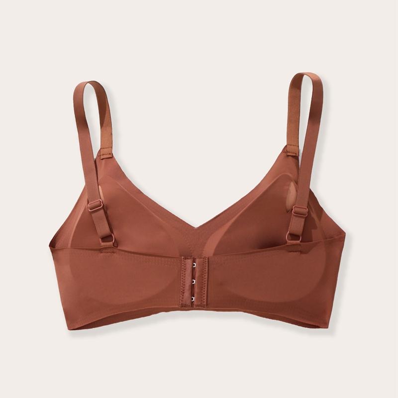 Обычный бесшовный бюстгальтер без косточек женский бюстгальтер пуш-ап со съемными подушечками мягкое комфортное нижнее белье для сна и спорта SML Xl