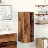 VidaXL Wall Cabinet Old Wood 34.5x34x90 Cm Engineered Wood, Cabinet, Hanging Cabinet, Side Cabinet, Cabinet of 857334