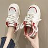 2024 Spring New Sneaker Student White Shoes Female Breathable Thick Sole Flat Shoes Women