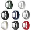 Нейлоновый ремешок, чехол для часов из закаленного стекла для Apple Watch 6 SE 5 3 4 44 мм 40 мм Защитная пленка для экрана iWatch 5 3 2 42 мм 38 мм чехол-бампер