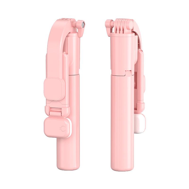 Bluetooth Selfie Stick with Remote, Tripod, Retractable Design & Fill Light for Mobile Streaming