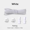 1 пара шнурков без завязывания, круглые, с пружинным фиксатором, спортивные эластичные шнурки, подходят для любой обуви, ленивые шнурки, аксессуары для обуви