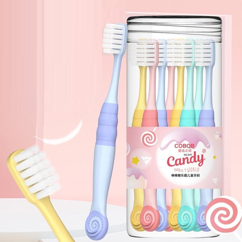 8 шт. зубная щетка с мягкой щетиной, скребок для языка 2 в 1, очиститель, очень мягкий, портативный инструмент для чистки зубов для взрослых, для путешествий