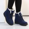 Women's Winter Boots Low Heels Women Boots with Fur Warm Winter Shoes Women Snow Boots Ankle Botas Mujer Winter Footwear Female