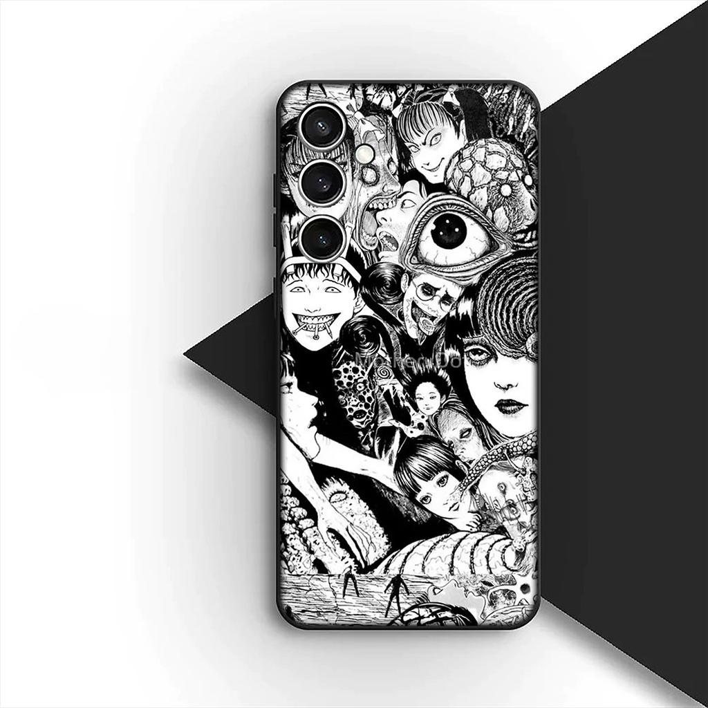 Cover for Xiaomi Redmi 15 15C A3 A4 A5 9A 9C NFC Note 9 8 9T 8T Pro Casing Silicone Phone Case Horror Junji Ito Tomie Cartoon