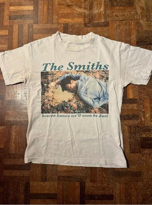 Футболка с коротким рукавом The Smiths 90-х Моррисси Унисекс Хлопок Для фанатов