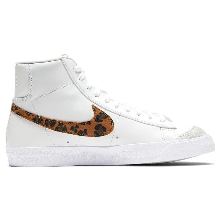 Nike Blazer Mid 77 Leopard женские кроссовки белые DA8736-101