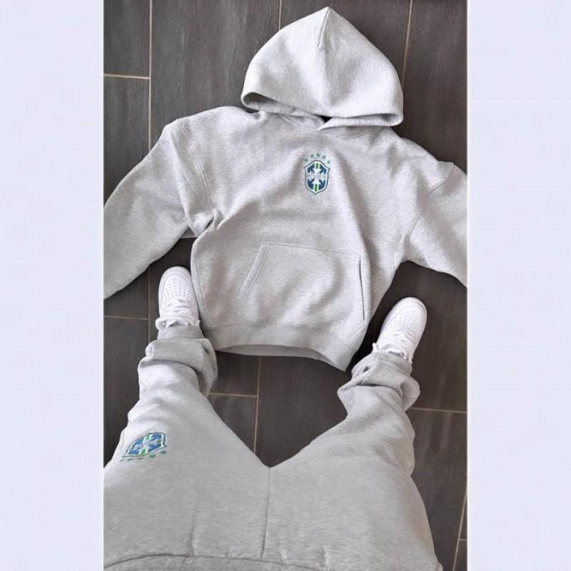 Mens Graphic Print Hoodie Sweatshirt Set Casual Everyday Wear Fashion