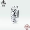 Avle Original S925 Sterling Silver Classic Pattern Spacer Bead for DIY Bracelets - Hot Seller In Europe & America