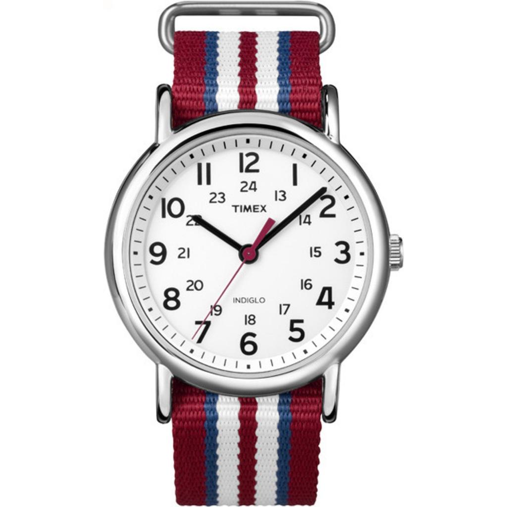 TIMEX Weekender Red T2N746 Genuine Product