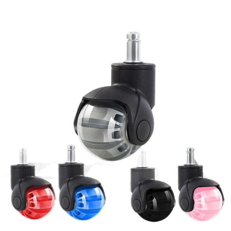 11x22mm Standard Size PU Ball Casters for Office Chairs Featuring Noise Movement Smooth 360 Rotations and Scratch Resistant Design