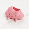 Cloud Shaped Storage Holder, Cute Smiling Face Decor, Multi-Functional Organizer for Pen Succulents & Makeup Brush, Compact Ornament for Desktop Decor