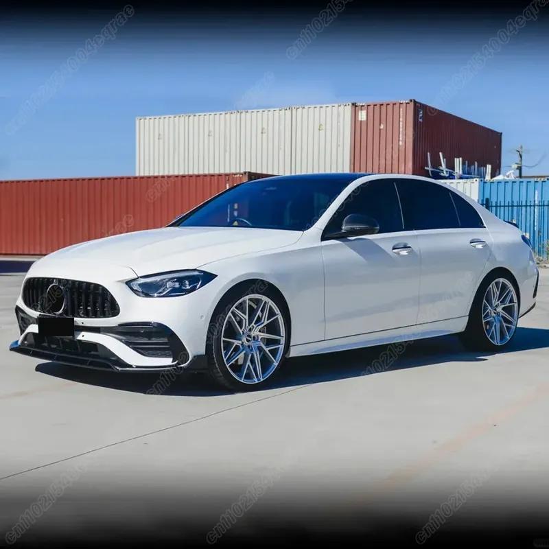 For Mercedes Benz C-Class W206 C200 C220 C300 2021 2022 2023 2024 GT Style Front Bumper Racing Radiator Grills Air Intake Grille