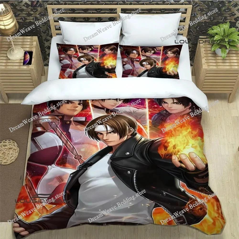3D Game KING OF FIGHT Bedding Sets Exquisite Bed Supplies Set Duvet Cover Bed Comforter Set  Bedding Set Luxury Birthday Gift