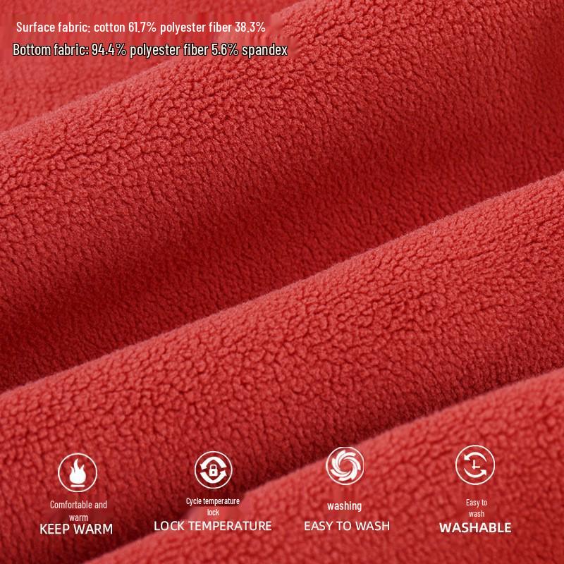 2025 Стильные Простые Девятиточечные Брюки С Флисовой Подкладкой Свободного Кроя для Миниатюрных Женщин