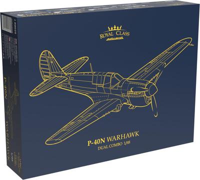 eduard Двойной набор Royal Class Warhawk Пластиковая модель EDUR0025 1/48 P-40N (Самолет)
