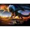 Полная круглая алмазная картина Огромная сила динозавра Рукоделие 5d DIY Алмазная вышивка