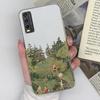 Для Vivo Y36 Y20 Y15S Y02 Y11 Y12 Y35 Y33s Y31 Y30 Y27 Чехол для телефона Задняя крышка Модный противоударный прозрачный мягкий силиконовый чехол из ТПУ для Vivo для мальчиков и девочек
