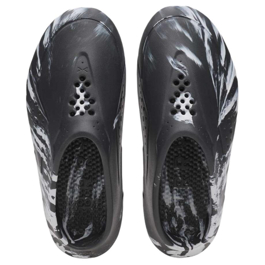 Under Armour Пена Карри Тро Удобные Мягкие Шлепанцы Унисекс Обувь Черный Белый 3028394-016