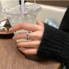 Изящное открытое кольцо-узел, Женственность, Ощущение высокого качества, Кольцо с цирконами, инкрустированное бриллиантами, Индивидуальность, Нишевое дизайнерское решение, Кольцо на указательный палец.