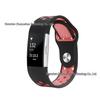 Two-tone Breathable Silicone Strap for Fitbit Charge 2 - Available In 10 Colors