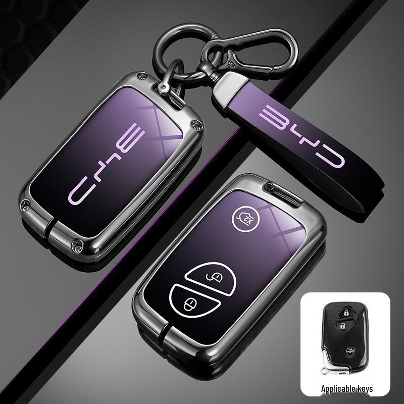 BYD Dolphin 22-24 Key Case: Compatible with Han, Song Plus, Tang DMI, Qin Pro, Yuan E2