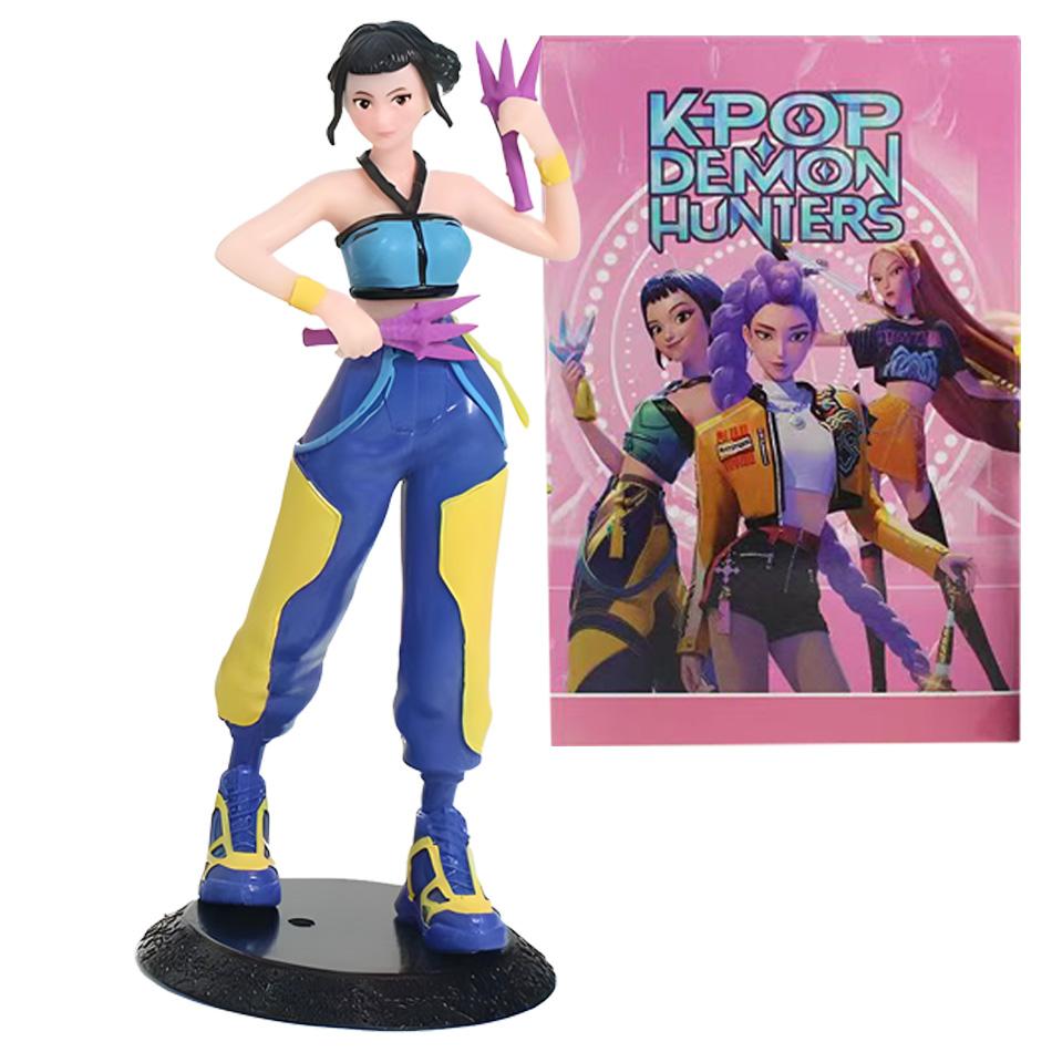 Аниме Kpop Hunter ПВХ Статуэтки Косплей Истребитель Демонов - Коллекционные Настольные Куклы для Фанатов - Настольное Украшение