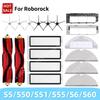 For Roborock S5 S50 S51 S55 S6 S60 S6 Pure Vacuum Cleaner Accessories HEPA Filter Mop Cloth Side Main Brush Spare Parts