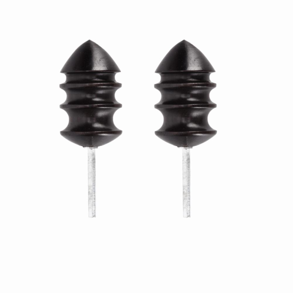 2Pcs Comfortable Grip Leather Edge Burnisher Polished Rod Tool Scabbard Finishing