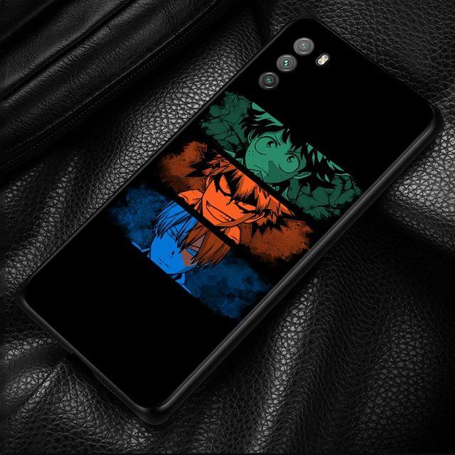 Чехол My Hero Academy для Xiaomi Poco X3 F3 Gt M3 Nfc F1 M3 M4 Pro 5g F3 Gt, чехол для Mi 11t 10t Pro 9t 11 Note 10 Lite Civi