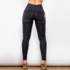 Shascullfites Джинсы с очень высокой посадкой для женщин Melody Wear облегающего кроя черные джинсы уличного стиля пуш-ап джеггинсы
