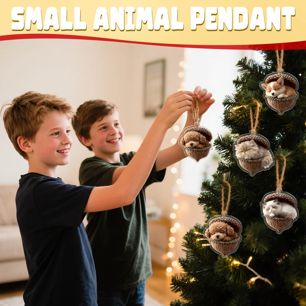 Рождественский Подвесной Декор Рождественская Елка Рождественская Елка И Украшение Подарочной Коробки