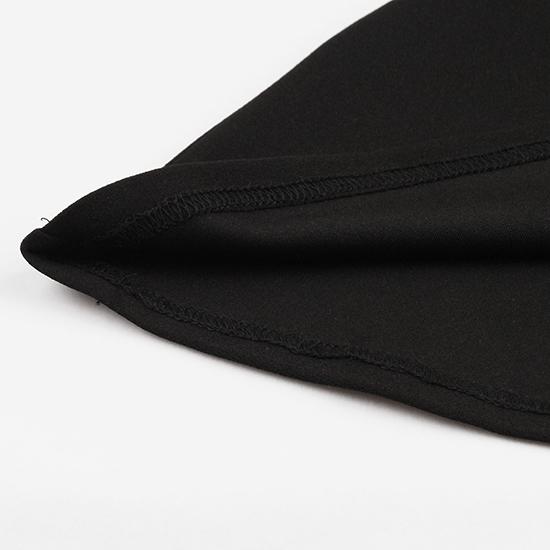 Весенне-осенняя мода Женская одежда Темная сетка Платье с длинным рукавом Ретро Повседневная юбка миди