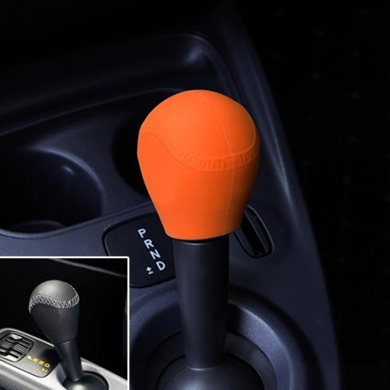 1Pc Tailor Fit Car Silicone Gear Head Gear Knob Cover For Smart W451 W453 Fortwo Forfour Handbrake Cover Case Lever Stick