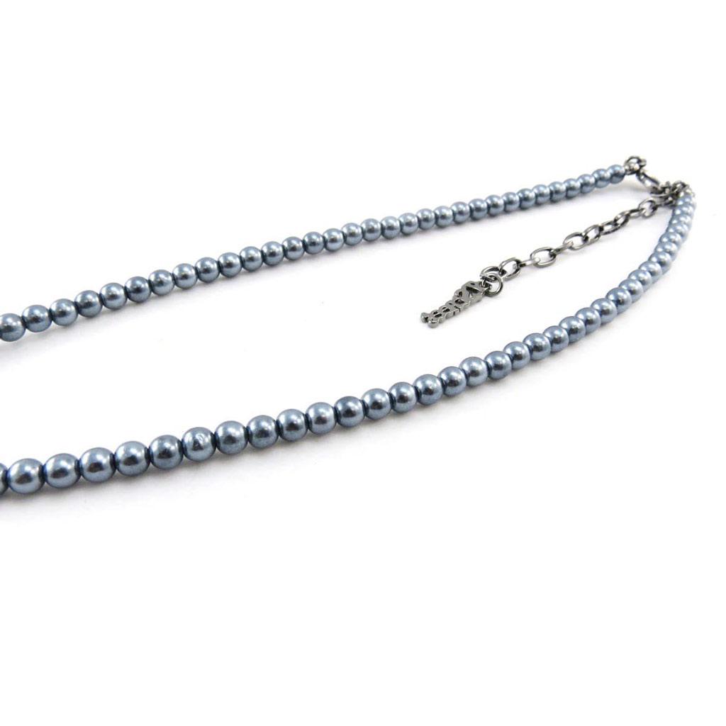 Les Trésors De Lily [J2799] - Дизайнерское колье «Liberty» серо-черный