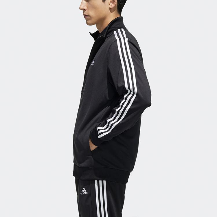 adidas Essential 3-полосная ветровка Мужские куртки черные FM5313