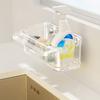 Органайзер для кухонной раковины Сушилка с присоской Высокая грузоподъемность Простая установка Самостекающая полка Держатель для губки
