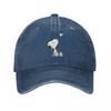 Peanuts Valentine Snoopy Sitting Heart Men Women Baseball Cap Distressed Cotton Caps Hat Vintage Headwear