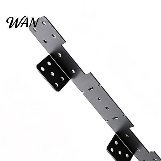Adjustable Hanger Bracket 10Pcs Stair Stringer Heavy Duty 18 Gauge Deck Universal Metal Connector for 2x12