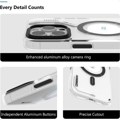 Для iPhone 16 Pro Max Магнитный охлаждающий чехол Передовая технология IMD Рамка камеры из алюминиевого сплава Совместим с MagSafe Translu