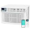 Оконный кондиционер 8000 BTU с Wi-Fi, Умный оконный кондиционер с пультом ДУ, Энергосберегающий, Комплект для легкой установки, Охлаждает, Индивидуальный